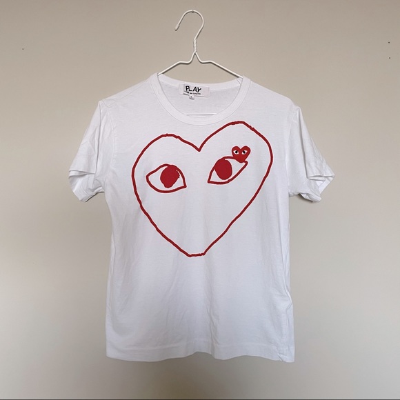 Comme des Garcons Tops - CDG play T-shirt